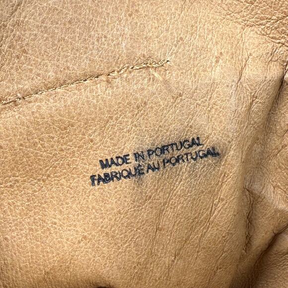 Free People Wayland Brown Distressed Leather Studs Back Ankle Boots Women's 6.5 - Picture 7 of 16